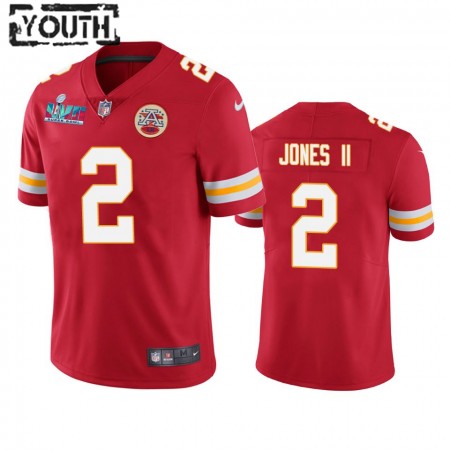 Tröjor Kansas City Chiefs Ronald Jones II 2 Röd Super Bowl LVII Vapor Limited - Barn Tröjor Kansas City Chiefs Ronald Jones II 2 Röd Super Bowl LVII Vapor Limited - Barn